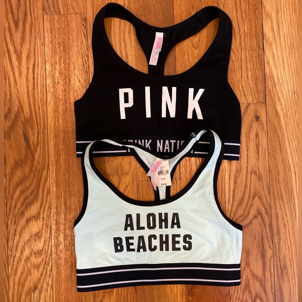 Victoria’s Secret Pink Nation Sports Bra Set / Bundle